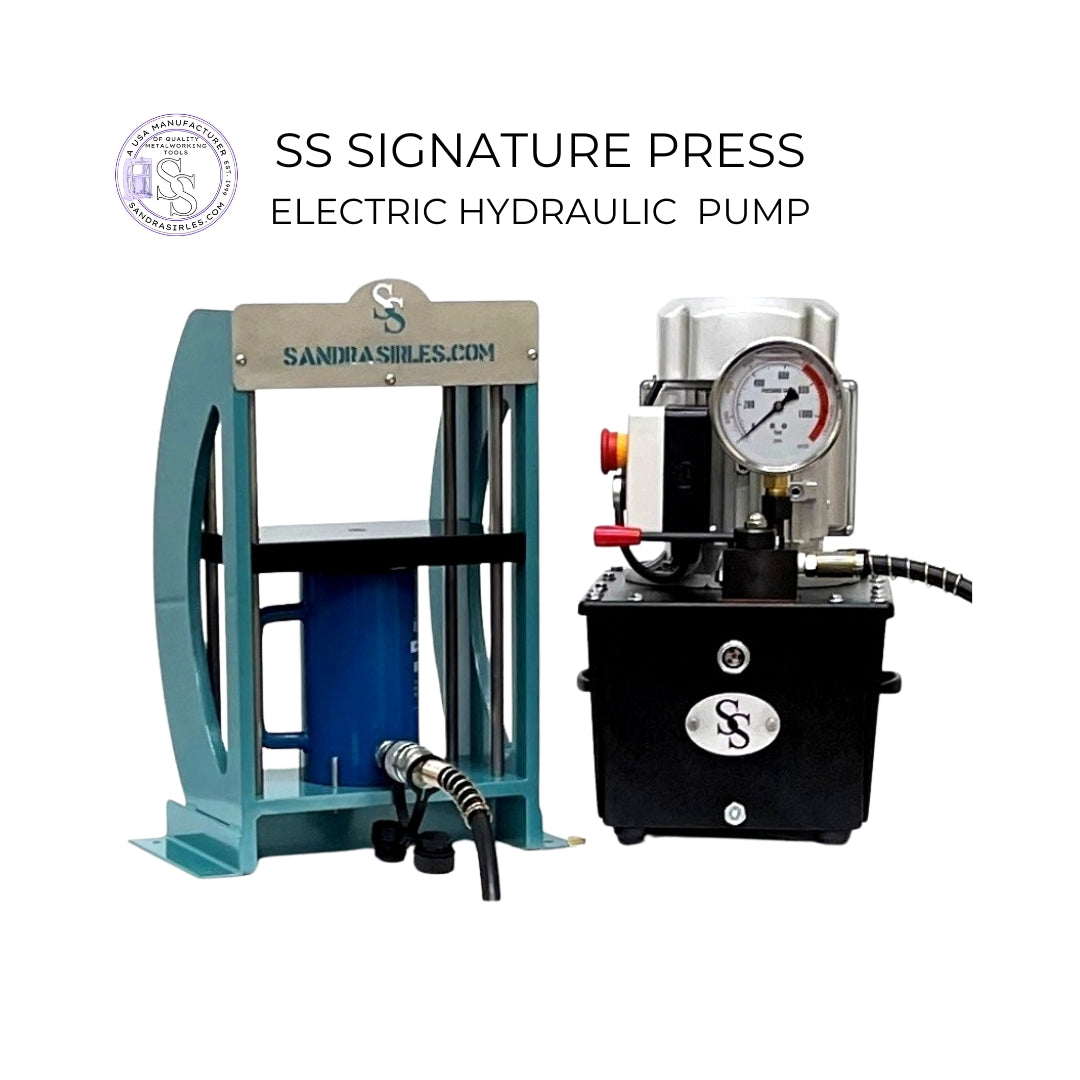 SS SIGNATURE 20 OR 30-TON ELECTRIC HYDRAULIC PRESS